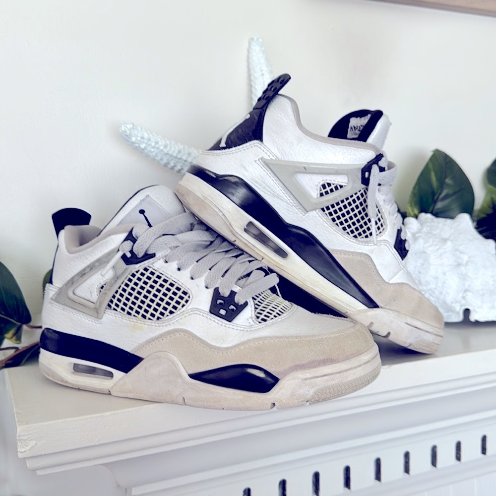 Jordan 4 Retro Military Black - Picture 6 of 11